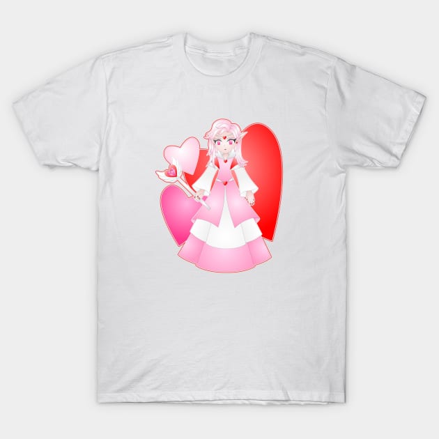 Heart Princess T-Shirt by mikari